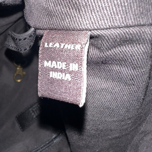 Frye Bag Lily Leather Hobo Bag Black Classic Chic Western Boho Crossbody Slouchy - Picture 13 of 14